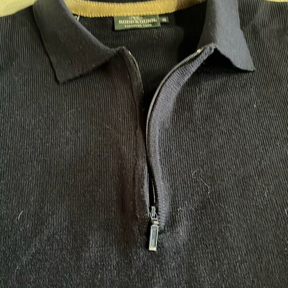 Rodd & Gunn Pure New Wool Long Sleeve Polo Mens M - Picture 3 of 8